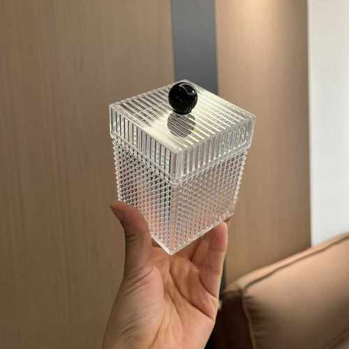 长虹纹棉签棉棒牙签牙线收纳盒