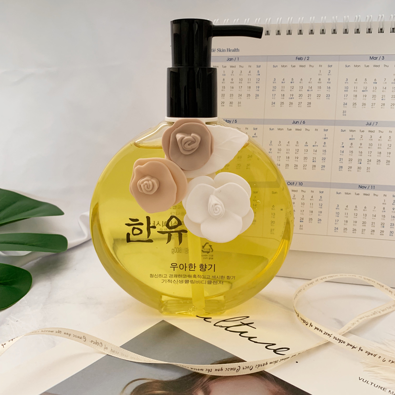 韩悠奇迹新生舒缓香水600g沐浴露