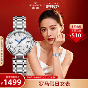 【新年礼物】海鸥表女士手表机械表女款轻奢女表腕表417L送女生
