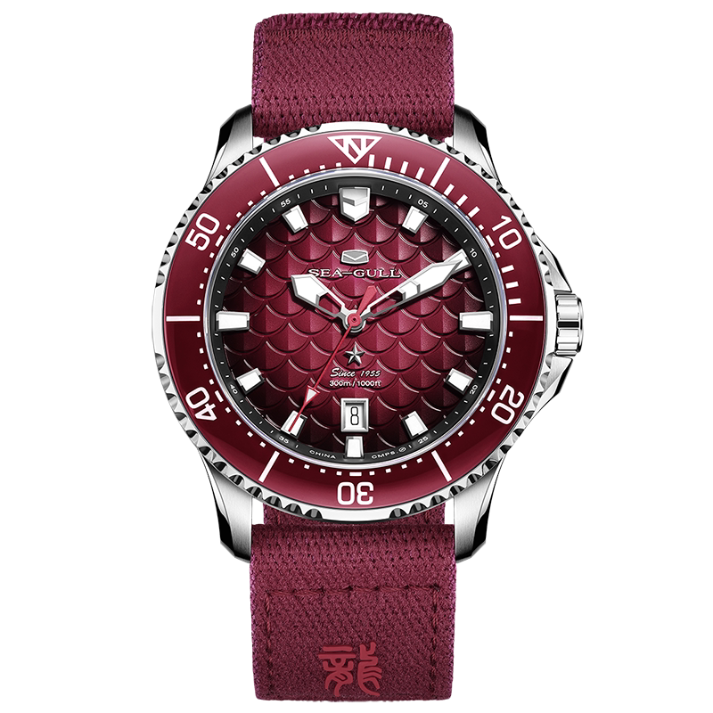 海鸥表手表男士海洋系列pro系列四海龙王男款潜水表机械表1216