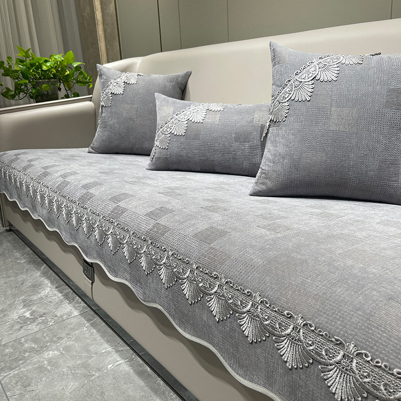 雪尼尔皮沙发坐垫四季通用实木防滑北欧简约现代轻奢布艺套罩定制,居家布艺,沙发垫,淘宝优惠券,粉丝福利购,淘宝优惠卷