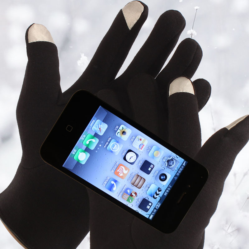 Gants pour homme en velours - Ref 2782389 Image 4