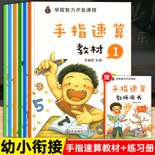 儿童手脑速算素材模板 儿童手脑速算图片下载 小麦优选