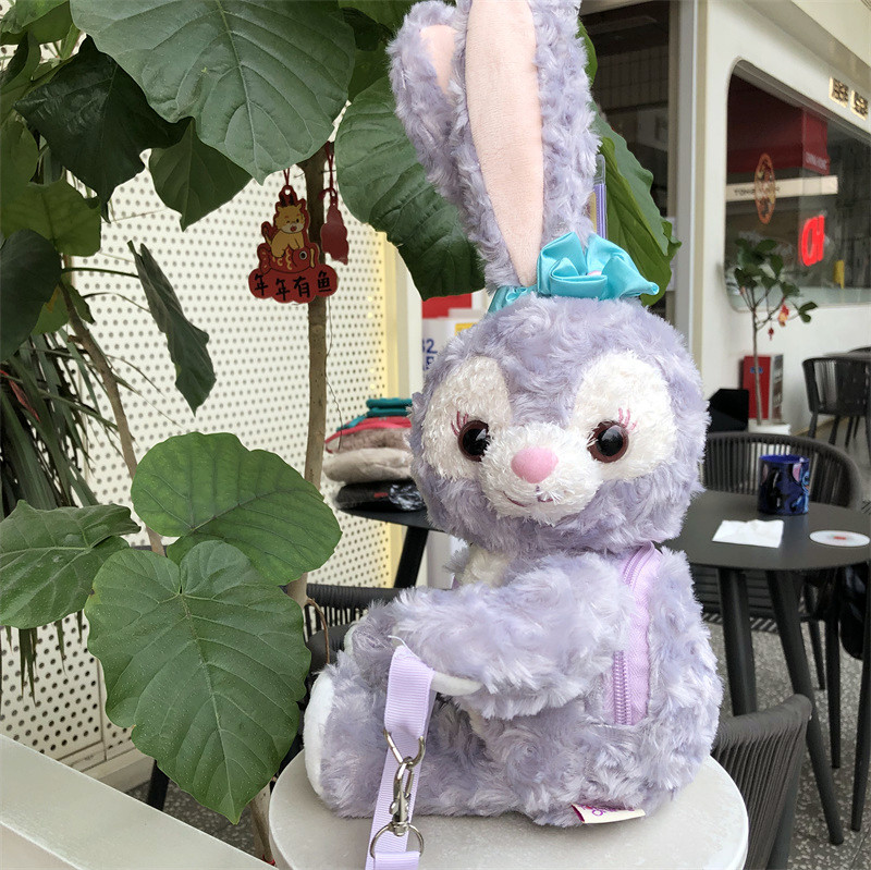 星黛露毛绒史黛拉兔子斜跨包包 in少女心公仔包生日礼物