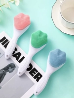 Силиконовая щеточка для умывания от черных точек, очищающее молочко, средство для снятия макияжа, кисть, щетка, массажер, новая коллекция