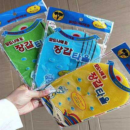 韩国老奶奶搓澡巾强力去污去灰正品洗澡巾搓泥不疼搓背搓澡神器女