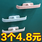 子收纳神器卫生间免打孔鞋 墙壁厕所鞋 架置物架 架壁挂挂式 浴室拖鞋