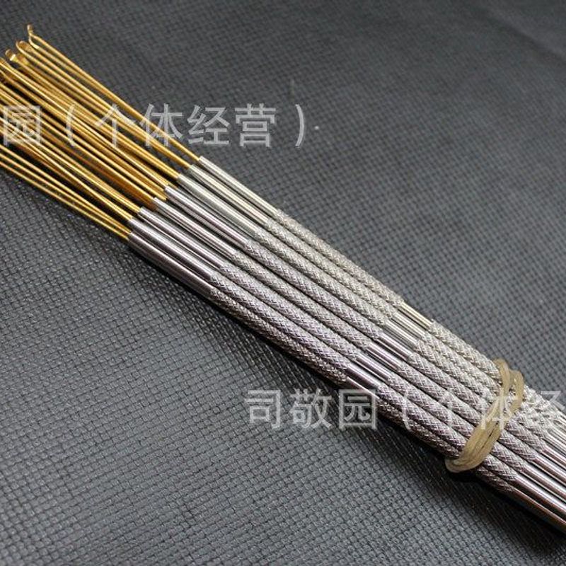 搓花柄小头铜耳勺 2MM  耳扒子采耳掏耳朵淘扒子 采耳工具 单支