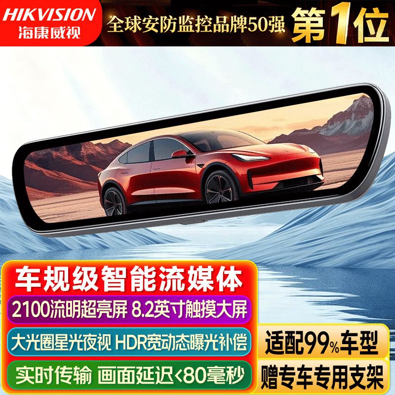 海康威视流媒体后视镜辅助驾驶