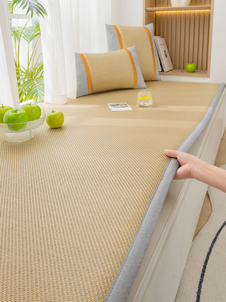 夏季藤垫海湾窗垫窗台垫2025新的阳台垫卧室榻榻米可定制垫座位垫,居家布艺,淘宝优惠券,粉丝福利购,淘宝优惠卷