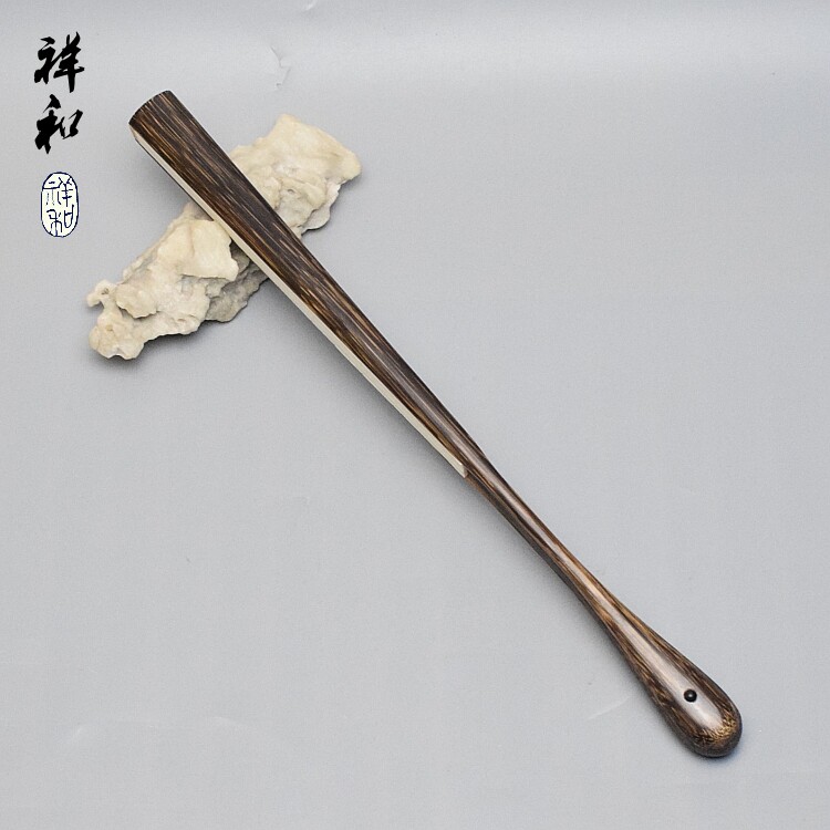 老料精纯手苏工全棕竹大茄头文玩折扇金丝桃贴梁刮篾宓棱水磨包邮