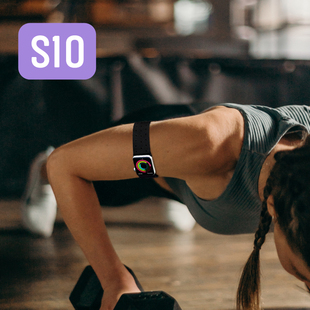 42mm S10 46mm运动臂带腕脚踝带健身 watch 适用苹果手表Apple