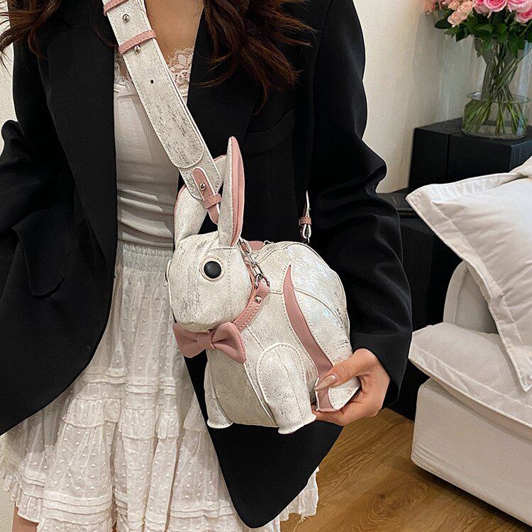 2025春夏洛丽塔lolita包包兔子造型包包可爱少女斜挎包设计感小众