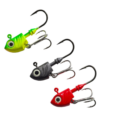 小米渔具小米铅头钩配香蕉鱼软饵