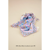 英国原创「54%粘纤46%棉」佩斯利波西米亚风方巾丝巾头巾发带围巾