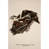 美国原创／西部牛仔印第安风复古印花小方巾丝巾头巾围巾 bandana