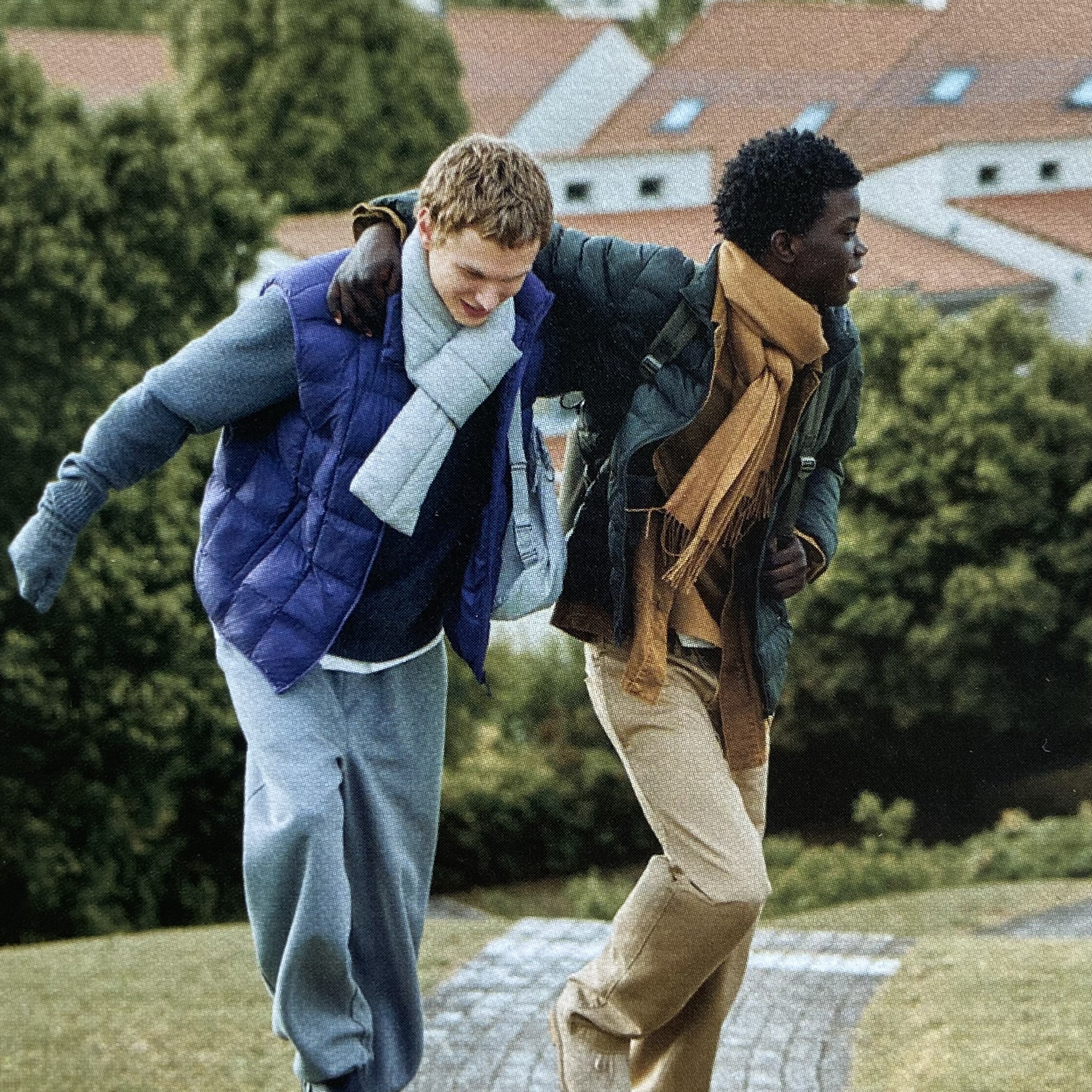 男女通用秋冬大厚款围巾披肩