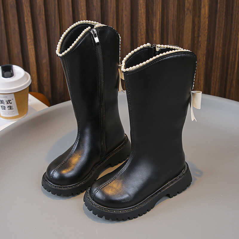 长靴子高筒2025新款儿童洋气春秋