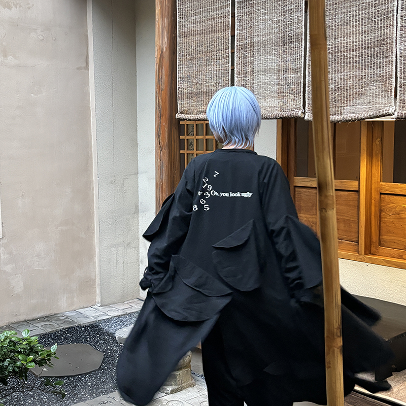 Yohji山本暗黑风蘑菇上衣