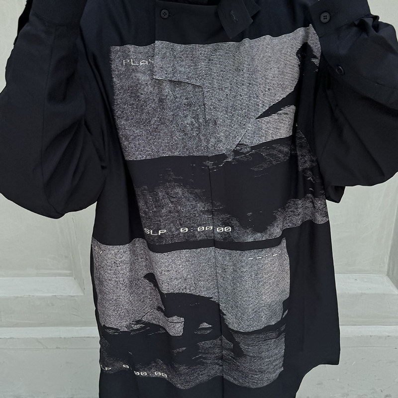 暗黑风影像video立裁衬衫