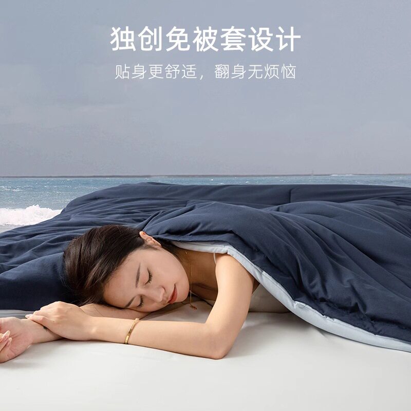厂家酒店星球深睡被可机洗夏被春秋被保暖双层冬被被芯免被套被罩