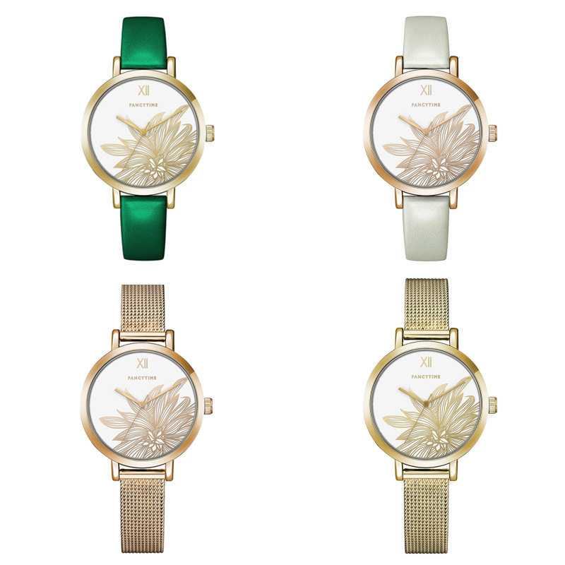 手表女气质情侣简约金属表带女士百搭学生表防水时尚女腕表女石英