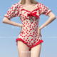 Closet 可爱少女连体温泉游泳衣女款 樱桃甜心 短袖 新款 Mimoi