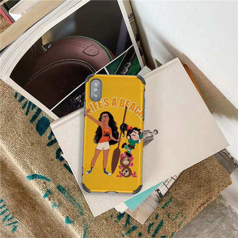 勇敢莫阿娜和云妮洛普适用苹果13Pro Max  15p14 15 16promax  8 plus手机壳