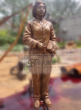 公园人物雕塑玻璃钢人物雕塑观赏