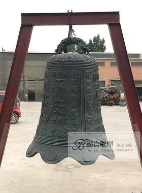 铸铁警钟长鸣模型禁毒大摆件