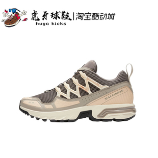 Salomon 灰色户外越野机能跑步鞋 萨洛蒙 474435 ACS 虎牙球鞋