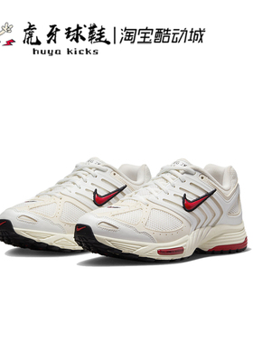 虎牙球鞋 Nike Air Pegasus 2K5 白红 女子休闲跑步鞋 FN7153-101