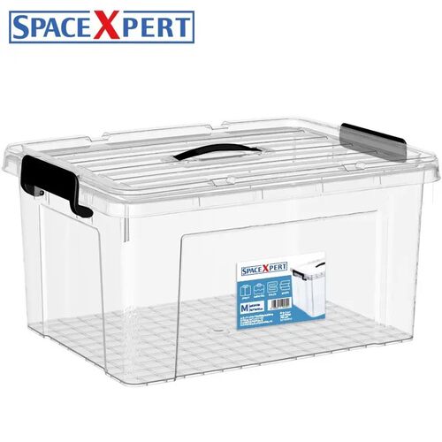 带提手透明收纳箱SPACEXPERT手提