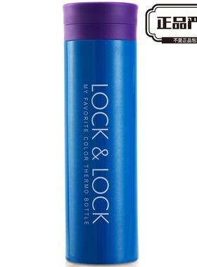 乐扣乐扣(locklock)304不锈钢带茶隔保温杯350ml男女学生水杯茶杯