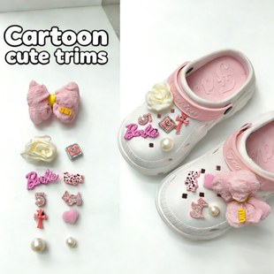 洞洞鞋饰扣可爱气质甜美时尚立体diy可拆卸鞋配钮百搭休闲配件