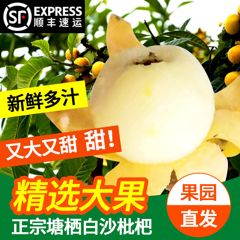 【顺丰包邮】塘栖枇杷塘栖白沙枇杷正宗软条塘西枇杷非东山礼盒