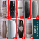 插花干花装 景德镇陶瓷落地花瓶大号客厅欧式 饰摆件富贵竹水培