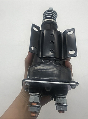 挖机配件起动机50MT磁力开关卡特324/329D马达 K19吸力开关24V 优