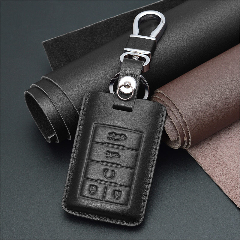 凯迪拉克汽车钥匙包真皮钥匙套