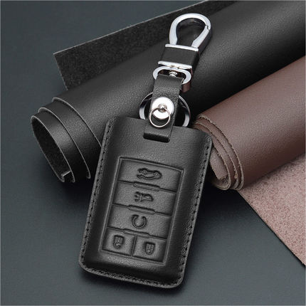 凯迪拉克SLS XTS ATS CTS SRX汽车钥匙包真皮卡迪拉克钥匙套专用