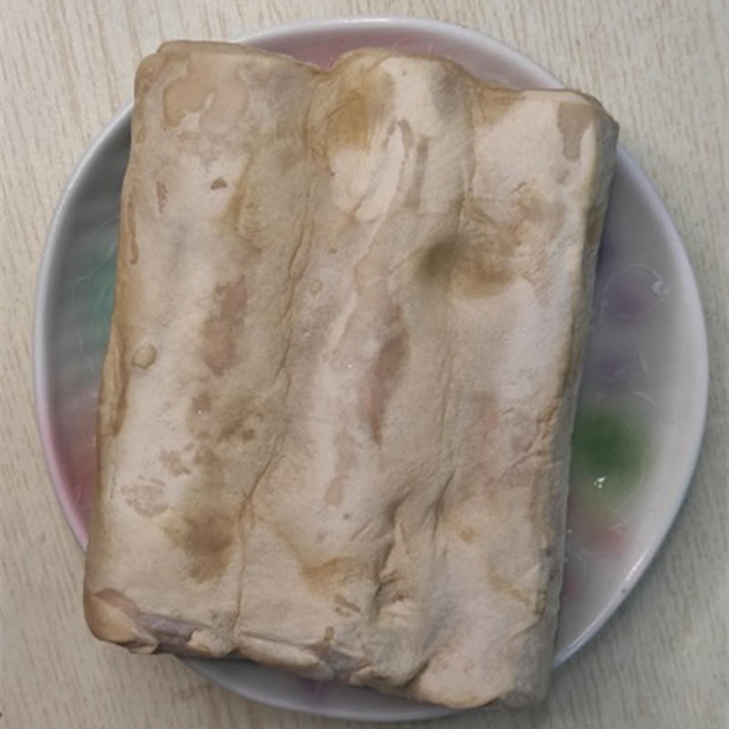 湖北特产霉千张筒三份臭千张卷（每份三根）自然发霉臭皮子臭豆腐图片