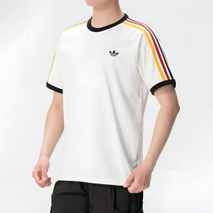 Adidas/阿迪达斯男子夏季舒适透气宽松百搭运动休闲短袖T恤KD5829