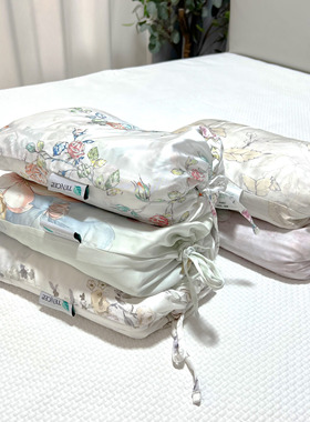 进口兰精天丝 100％Lyocell Tencel凉感丝滑1.5米1.8米床笠三件套