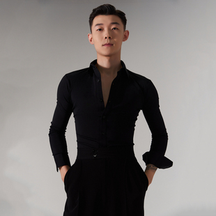 限定版 │男士 经典 懒猫 3色 2022 高弹衬衣 摩登舞服上衣 M039