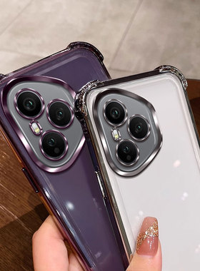 四角防摔适用荣耀x5bplus手机壳GFY-LX2P保护套HONOR X5bPlus透明简约ins风全包软壳tpu硅胶个性网红可爱情侣