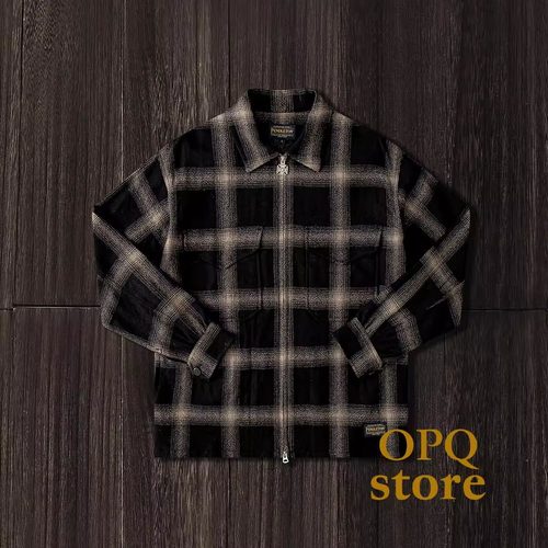 【联名BWL 】PENDLETON x Bill Wall Leather 羊毛格纹 外套 夹克