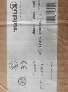 议价KUBIRZET8库E勒8.伯5000.0050.204.C084全新原装现货编码器请