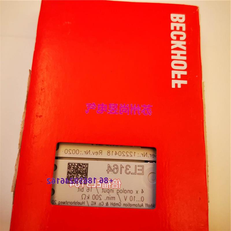 议价BECKHOFF EL3164/EL4134倍福现货模块议价$