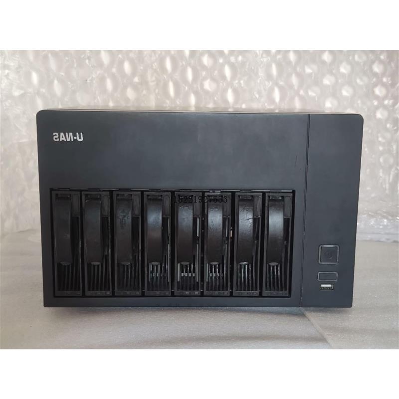 议价万由810a 8盘位nas机箱 支持itx和matx 实拍图