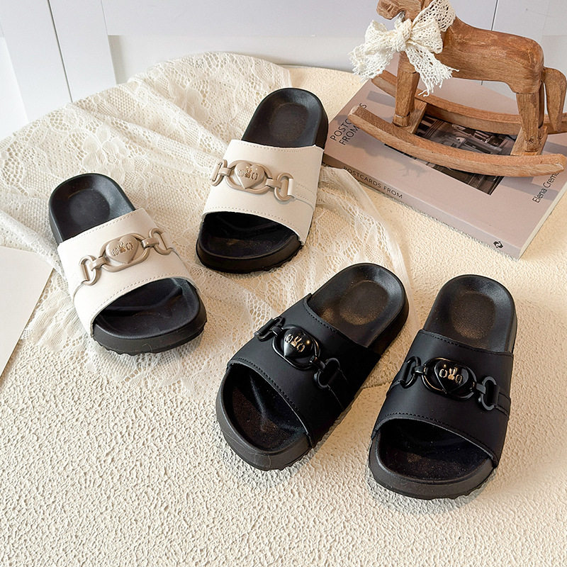 韩版儿童厚底凉拖鞋夏季新款男童女童一字拖软底防滑室内外拖鞋批